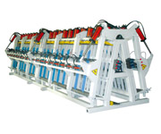 MPA8000重型木屋防開(kāi)裂A型拼板/拼方機